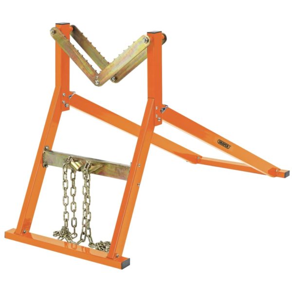 Draper Tools Hochbelastbares Sägegestell 300 kg Orange