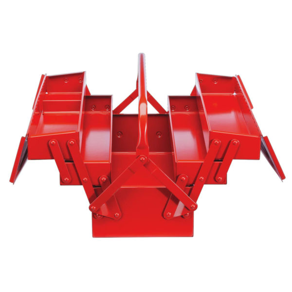 Draper Tools Expert-Werkzeugkiste 53×20×21 cm Rot
