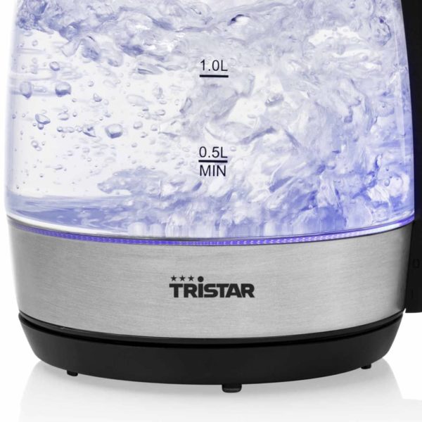 Tristar Wasserkocher 2200 W 1,7 L Glas