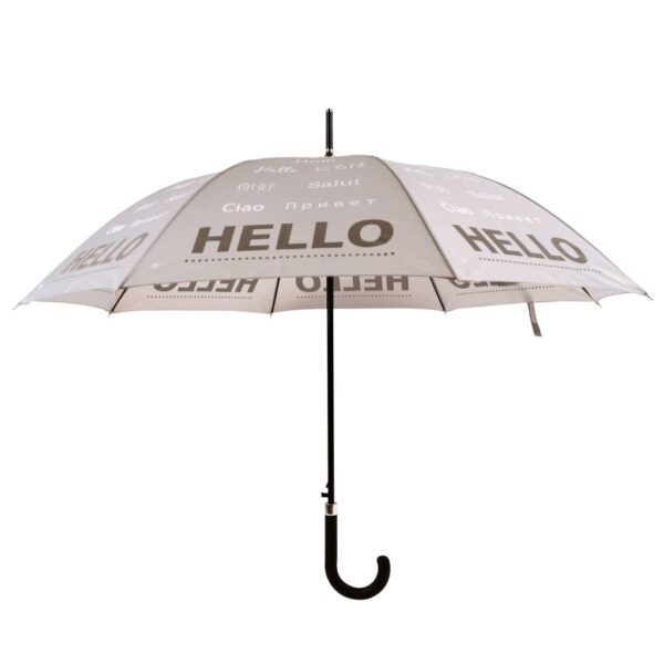 Esschert Design Regenschirm Reflektor Hello