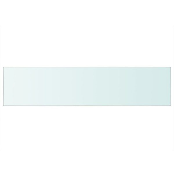 Regalboden Glas Transparent 110 cm x 25 cm