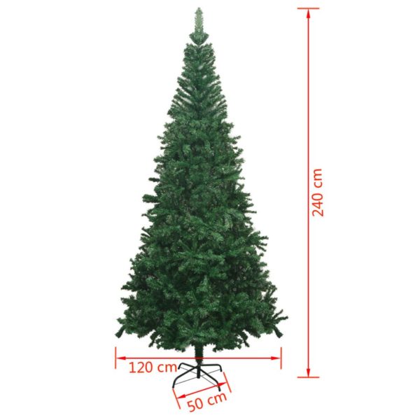 Künstlicher Weihnachtsbaum L 240 cm Grün