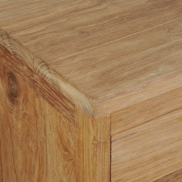 Nachttisch Massivholz Teak 40×30×50 cm