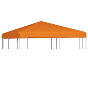 Pavillondach 310 g/m² 3×3 m Orange