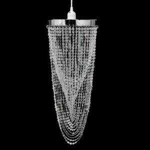 Kristall Anhänger Kronlampe 22 x 58 cm