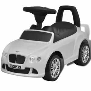 Bentley Kinderauto mit Fußantrieb Weiß