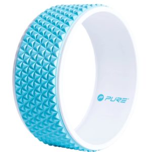 Pure2Improve Yoga-Rad 34 cm Blau und Weiß