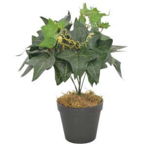 Künstliche Pflanze Efeu mit Topf Grün 45 cm