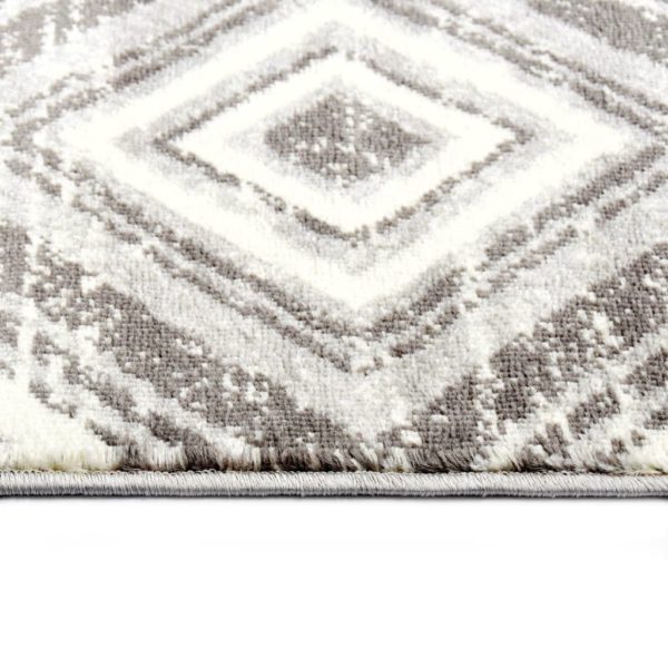 Teppich Grau 80 x 150 cm PP