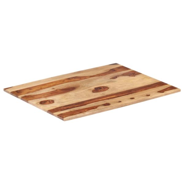 Tischplatte Massivholz Palisander 15-16 mm 70×80 cm