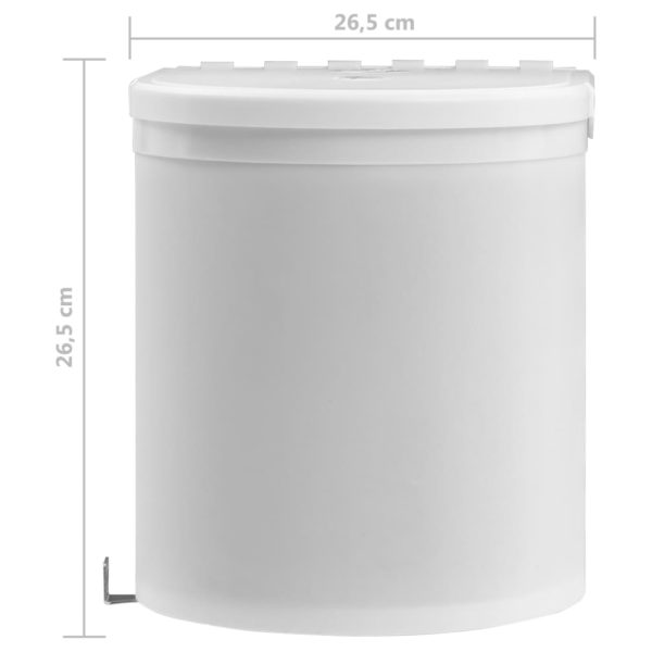 Küchen-Einbau-Mülleimer Kunststoff 8 L