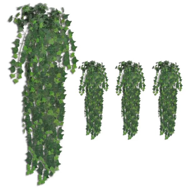 Künstliche Efeuranken 4 Stk. Grün 90 cm
