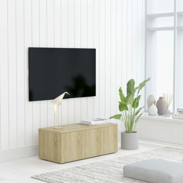 TV-Schrank Sonoma-Eiche 80x34x30 cm Spanplatte