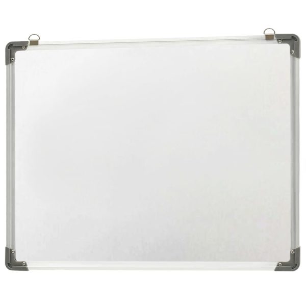 Magnetisches Whiteboard Weiß 90 x 60 cm Stahl