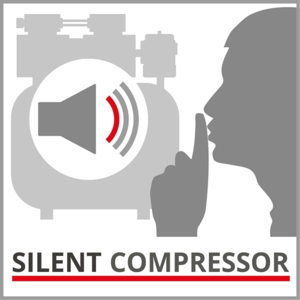 Einhell Kompressor TE-AC 24 Silent 750 W