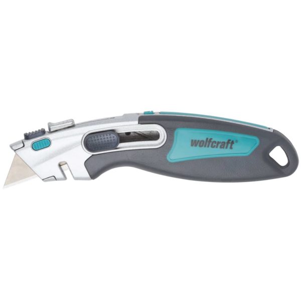 wolfcraft Dual-Sicherheits-Trapetzklingen-Messer
