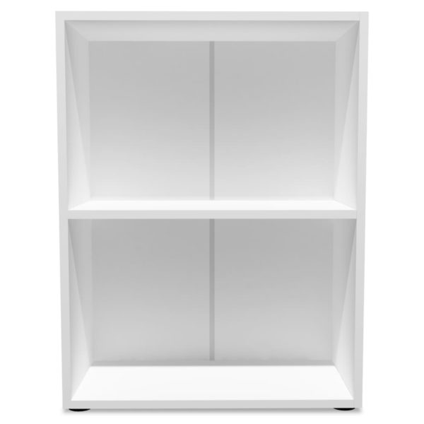 Bücherregal Spanplatte 60 x 31 x 78 cm Weiß