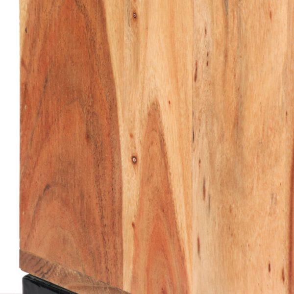 Sideboard Akazienholz Massiv 145 x 40 x 80 cm