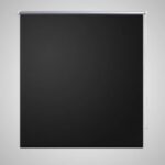 Verdunkelungsrollo Rollo 120 x 230 cm schwarz