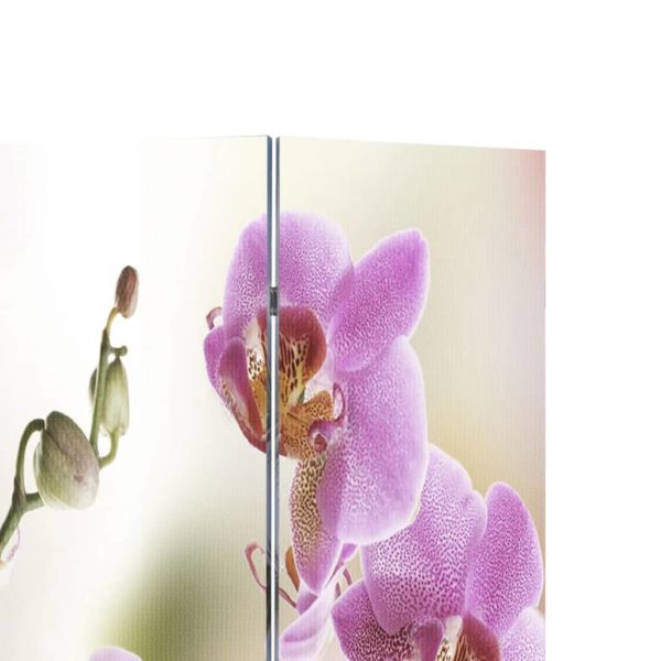 Raumteiler klappbar 160 x 170 cm Blume