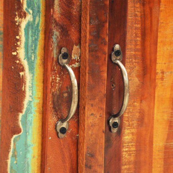 Anrichte mit 2 Türen Altholz Massivholz Vintage