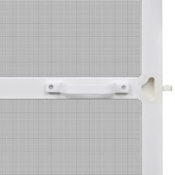 Insektenschutz mit Scharnieren für Türen 120 x 240 cm weiß