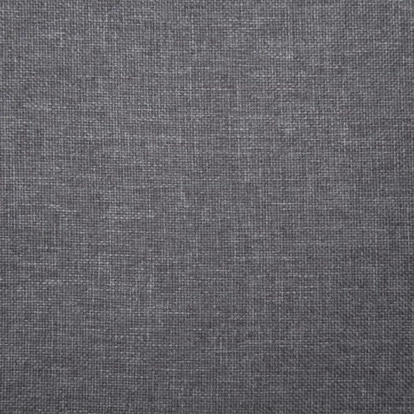 Sitzbank 139,5 cm Hellgrau Polyester