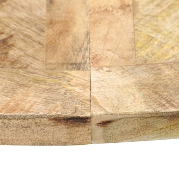 Esstisch Rund 120×76 cm Mango Massivholz