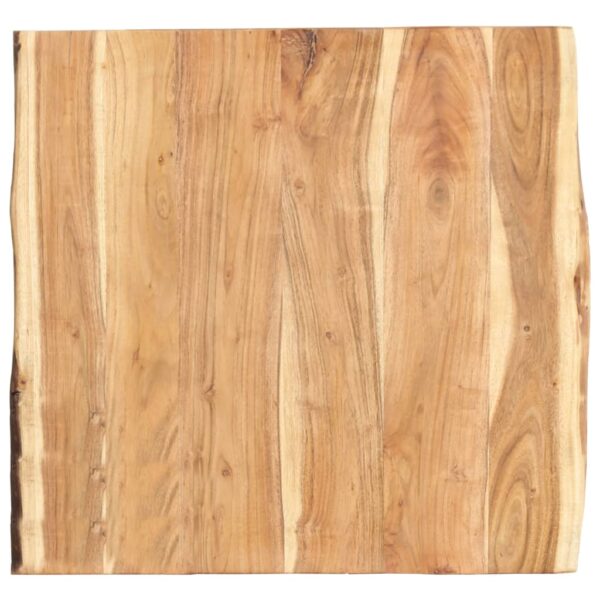 Tischplatte Massivholz Akazie 60 x 60 x 3,8 cm