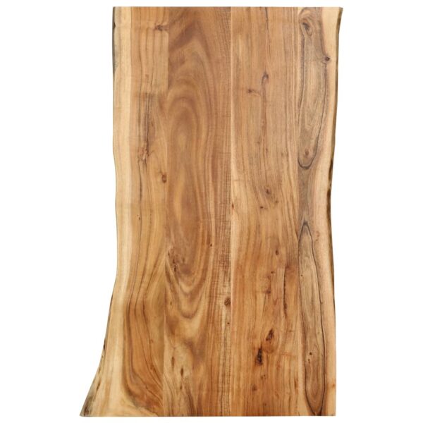 Tischplatte Massivholz Akazie 100 x 60 x 2,5 cm