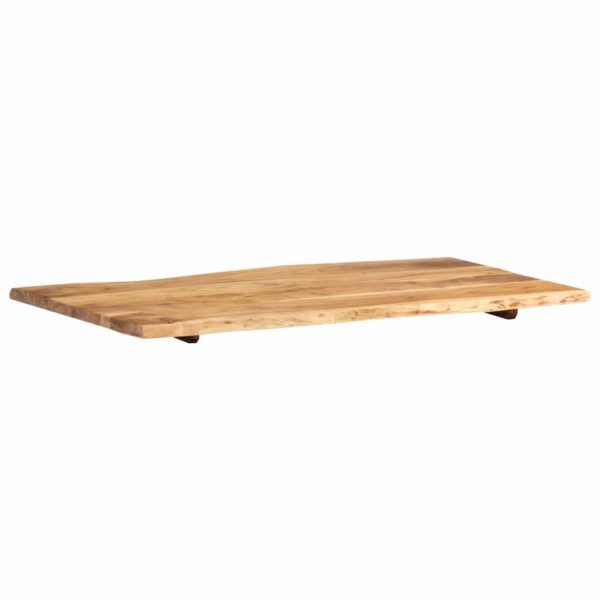 Tischplatte Massivholz Akazie 100 x 60 x 2,5 cm