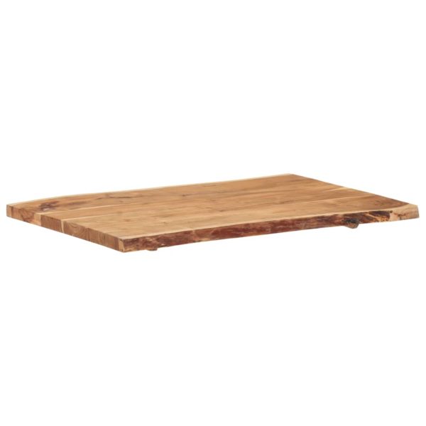 Tischplatte Massivholz Akazie 100 x 60 x 3,8 cm