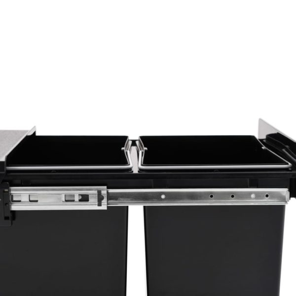 Abfallbehälter für Küchenschrank Ausziehbar Soft-Close 20 L