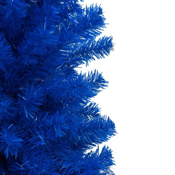 Künstlicher Weihnachtsbaum mit Ständer Blau 180 cm PVC