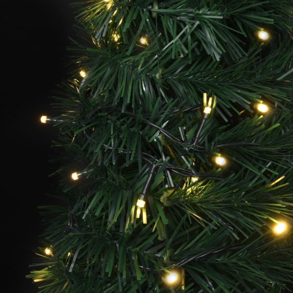 Künstlicher Pop-Up-Weihnachtsbaum mit LED Grün 180 cm