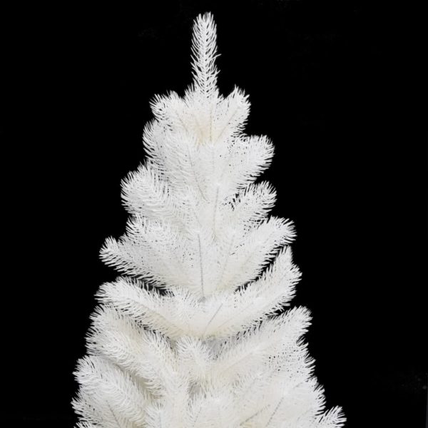 Künstlicher Weihnachtsbaum mit Topf Weiß 90 cm PE