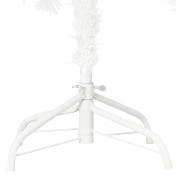 Künstlicher Weihnachtsbaum Weiß mit Ständer 120 cm PE