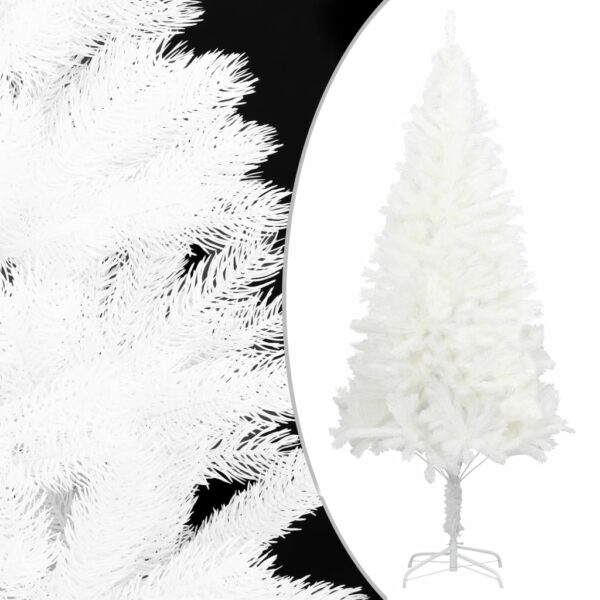 Künstlicher Weihnachtsbaum mit Ständer Weiß 180 cm PE