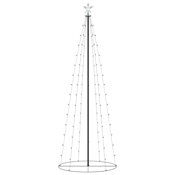 Weihnachtskegelbaum 100 Warmweiße LEDs Dekoration 70×180 cm