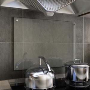Küchenrückwand Transparent 70×50 cm Hartglas