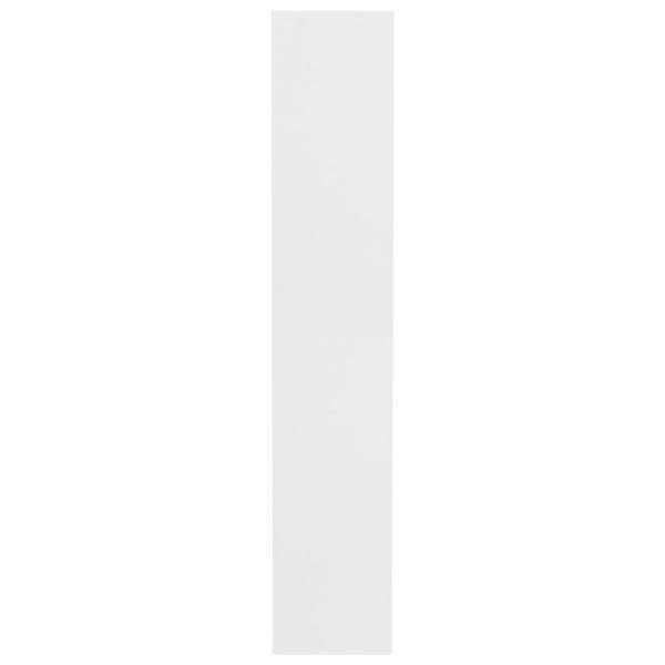 Schuhschrank Weiß 54 x 34 x 183 cm Spanplatte