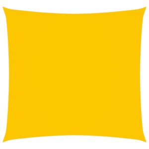 Sonnensegel Oxford Gewebe Quadratisch 3,6×3,6 m Gelb