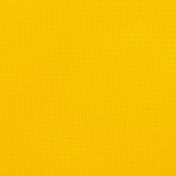 Sonnensegel Oxford-Gewebe Dreieckig 5x6x6 m Gelb