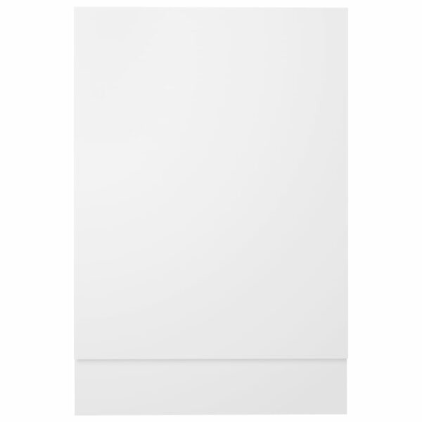 Geschirrspülerblende Weiß 45x3x67 cm Spanplatte
