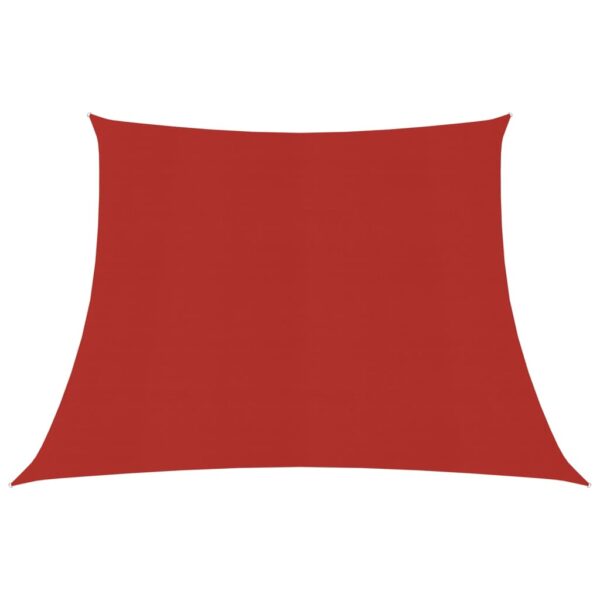 Sonnensegel 160 g/m² Rot 3/4×2 m HDPE