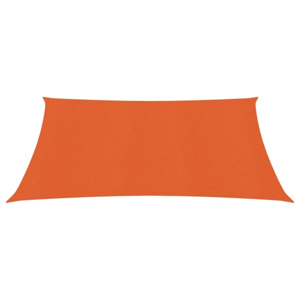 Sonnensegel 160 g/m² Orange 2,5×2,5 m HDPE