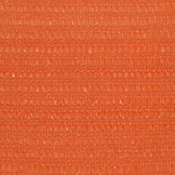 Sonnensegel 160 g/m² Orange 3,6×3,6 m HDPE