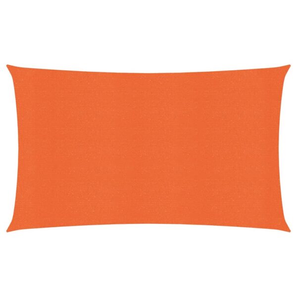 Sonnensegel 160 g/m² Orange 2×5 m HDPE
