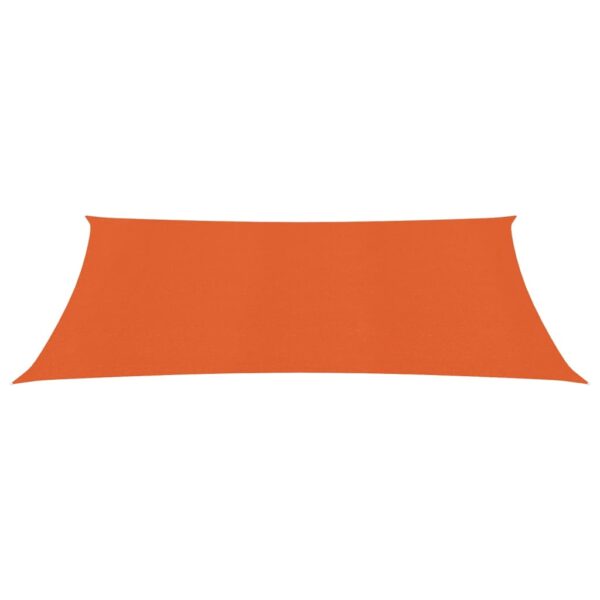 Sonnensegel 160 g/m² Orange 3,5×5 m HDPE