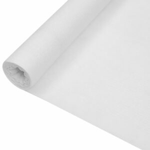 Zaunblende Weiß 1,8×25 m HDPE 150 g/m²